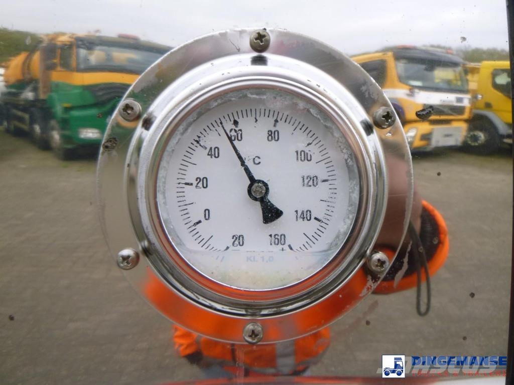 Van Hool Chemical tank inox 30 m3 / 1 comp Cisternové návesy
