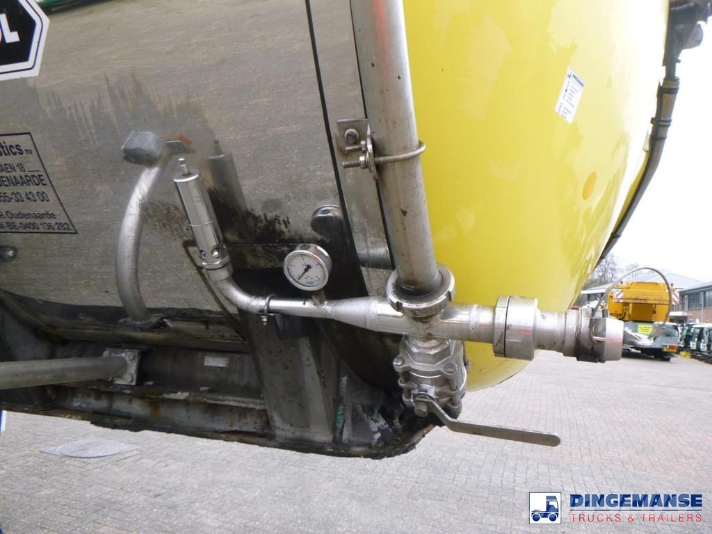 Van Hool Chemical tank inox 30 m3 / 1 comp Cisternové návesy