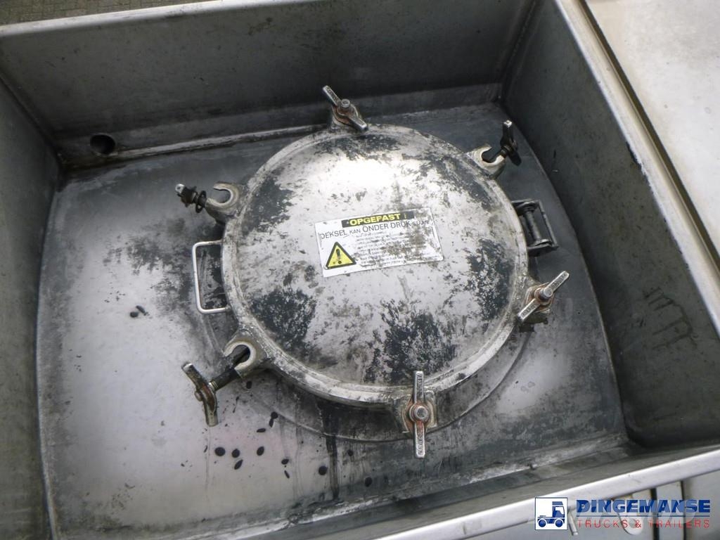 Van Hool Chemical tank inox 30 m3 / 1 comp Cisternové návesy