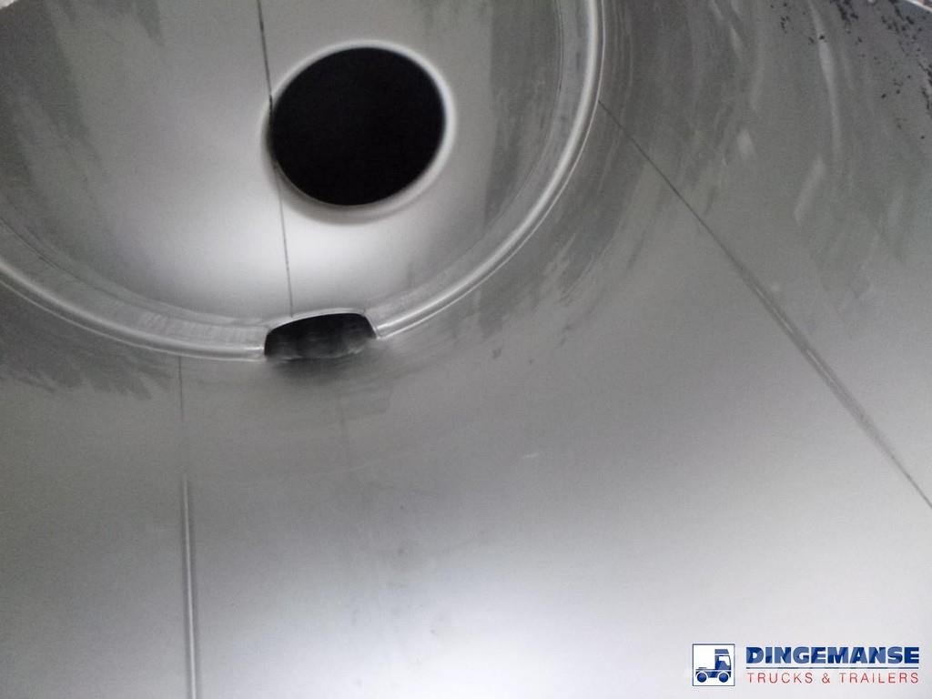 Van Hool Chemical tank inox 30 m3 / 1 comp Cisternové návesy