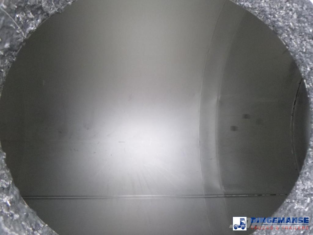Van Hool Chemical tank inox 30 m3 / 1 comp Cisternové návesy