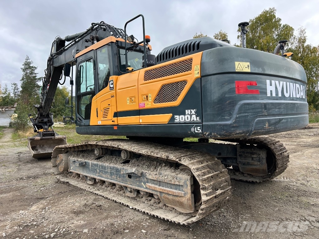 Hyundai HX 300 AL Kāpurķēžu ekskavatori