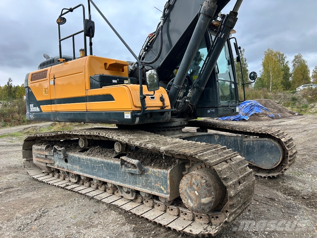 Hyundai HX 300 AL Kāpurķēžu ekskavatori
