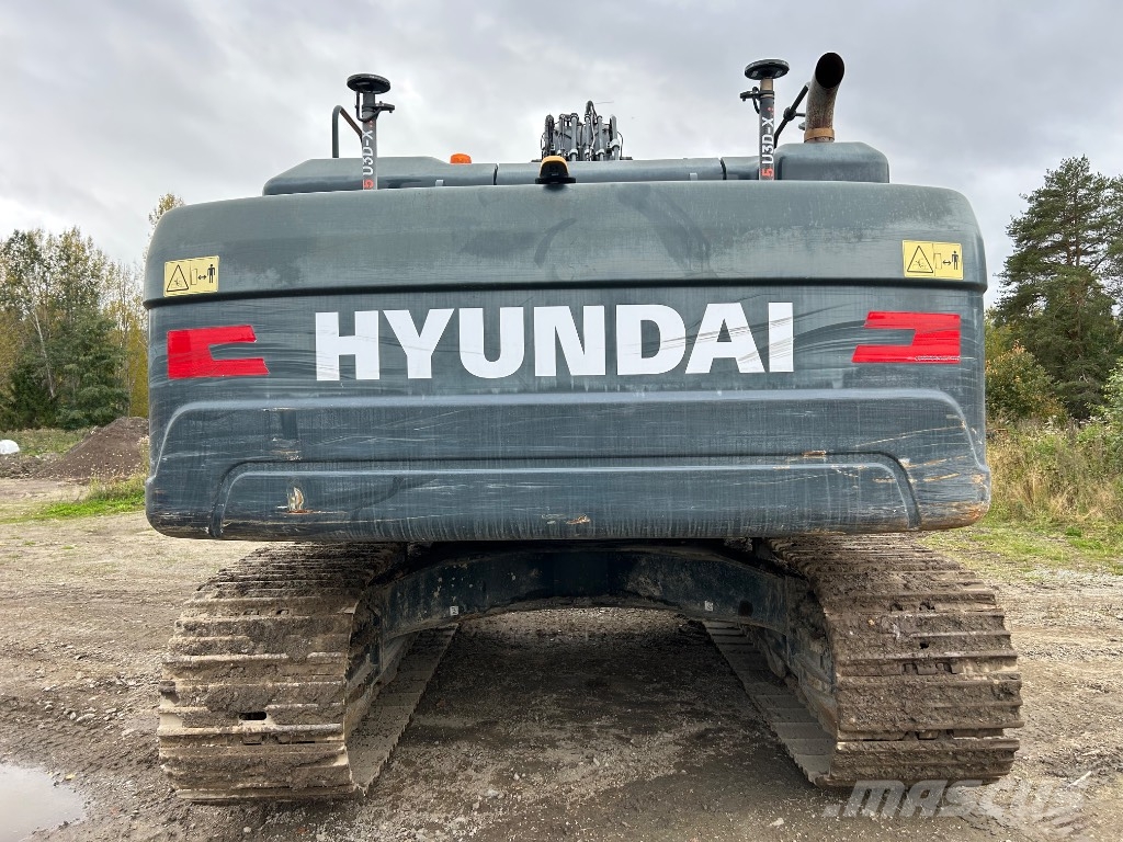 Hyundai HX 300 AL Kāpurķēžu ekskavatori
