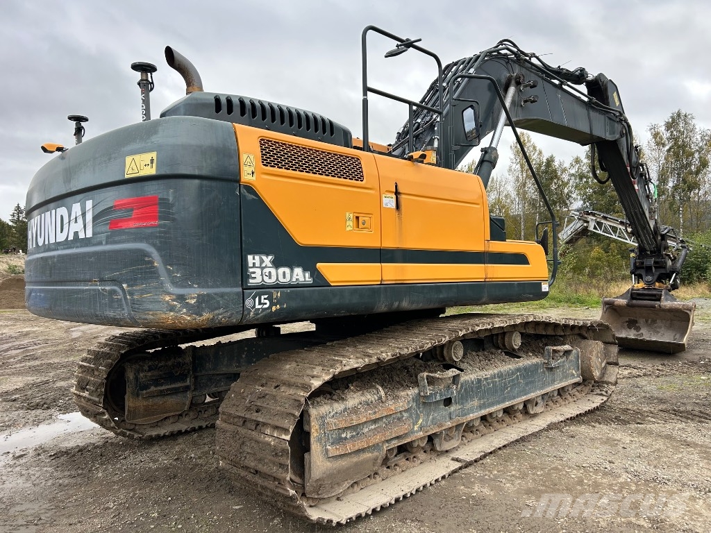 Hyundai HX 300 AL Kāpurķēžu ekskavatori