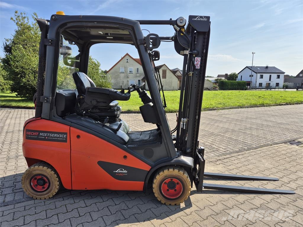 Linde H20T-01 LPG gaffeltrucks