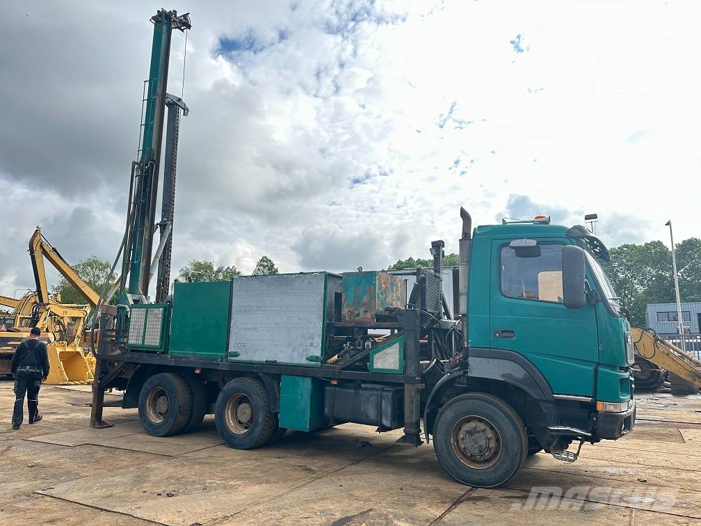 Volvo terberg fm1350 water well drill 500m mudpump Verticale Boorinstallaties
