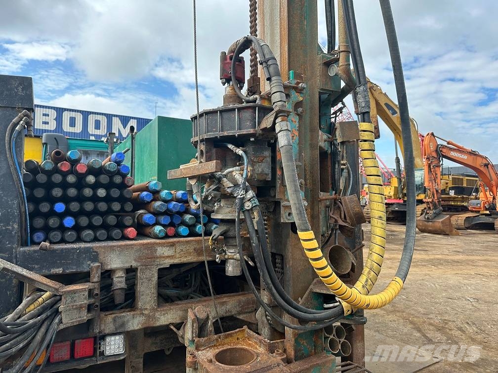 Volvo terberg fm1350 water well drill 500m mudpump Verticale Boorinstallaties