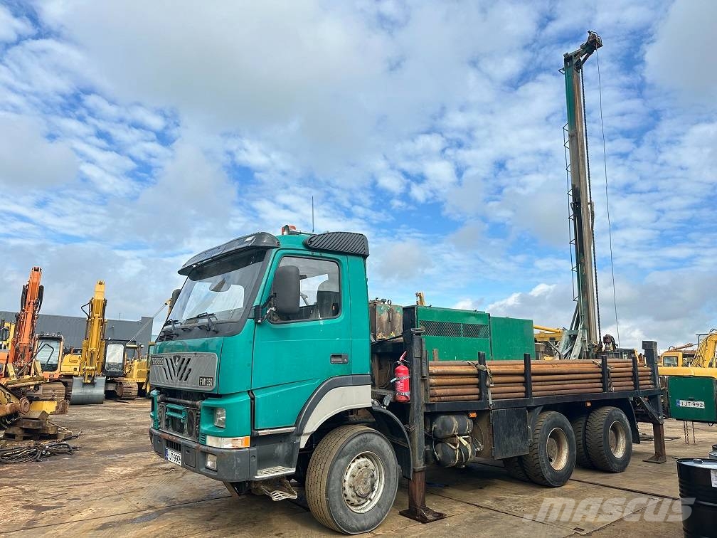 Volvo terberg fm1350 water well drill 500m mudpump Verticale Boorinstallaties