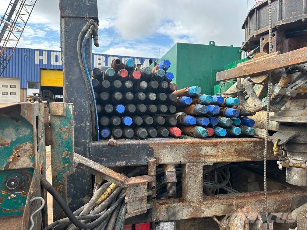 Volvo terberg fm1350 water well drill 500m mudpump Verticale Boorinstallaties