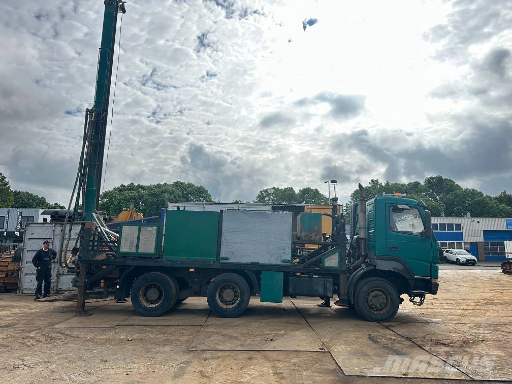 Volvo terberg fm1350 water well drill 500m mudpump Verticale Boorinstallaties
