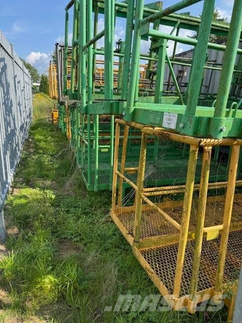 Liebherr Turmstücke 63 K, Montagepodeste 120 HC Piezas y equipos para grúas