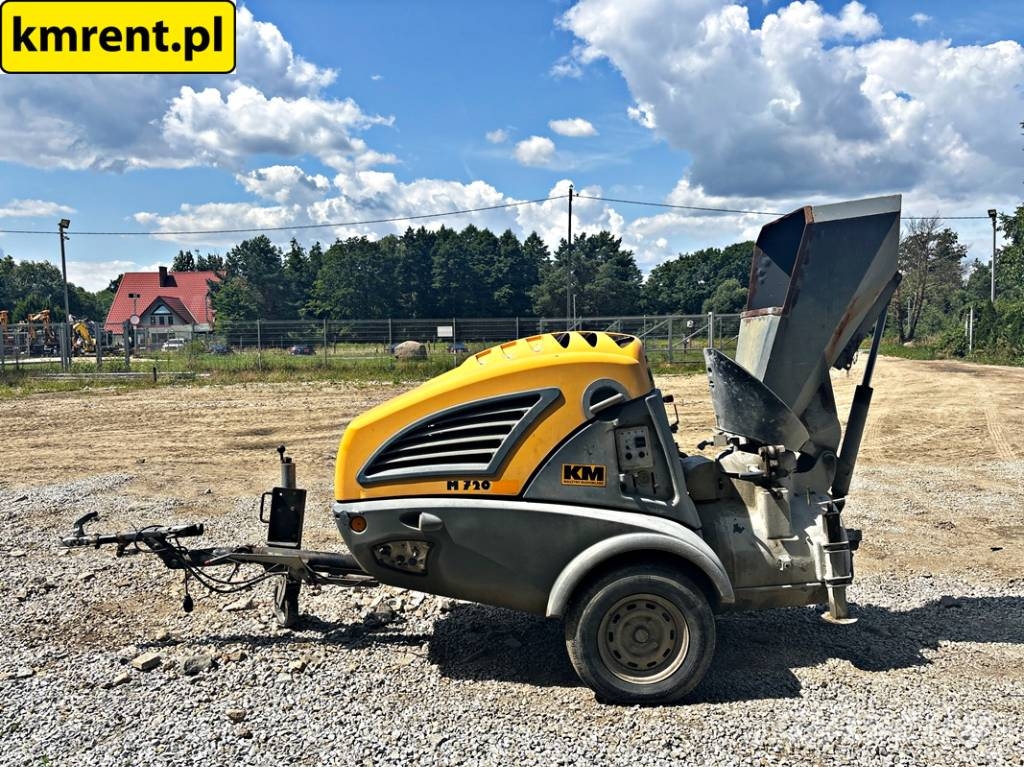 Putzmeister M 720 POMPA DO BETONU MIXOKRET 2015R Kravas mašīna- betona sūknis