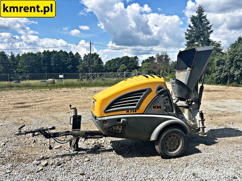 Putzmeister M 720 POMPA DO BETONU MIXOKRET 2015R Kravas mašīna- betona sūknis