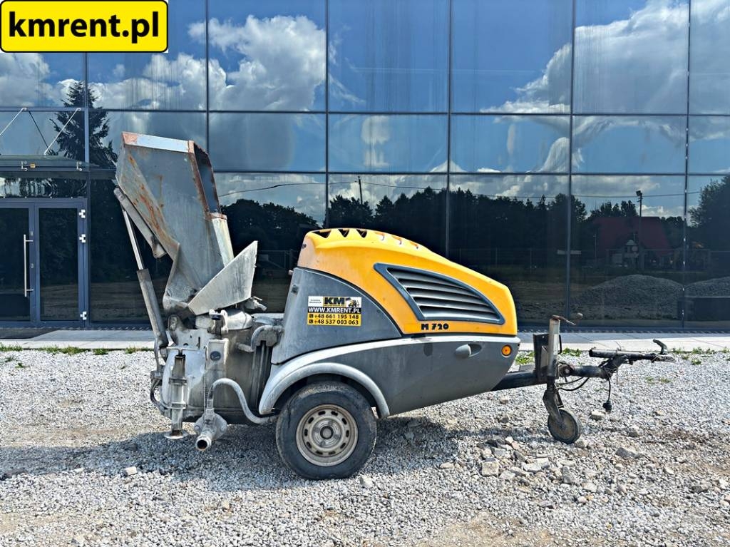 Putzmeister M 720 POMPA DO BETONU MIXOKRET 2015R Kravas mašīna- betona sūknis