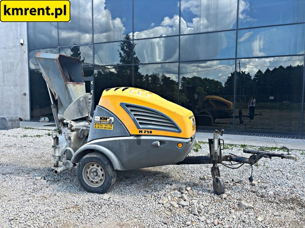 Putzmeister M 720 POMPA DO BETONU MIXOKRET 2015R Kravas mašīna- betona sūknis