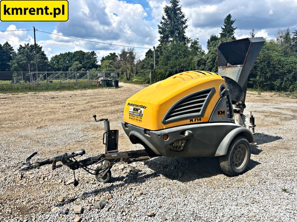 Putzmeister M 720 POMPA DO BETONU MIXOKRET 2015R Kravas mašīna- betona sūknis