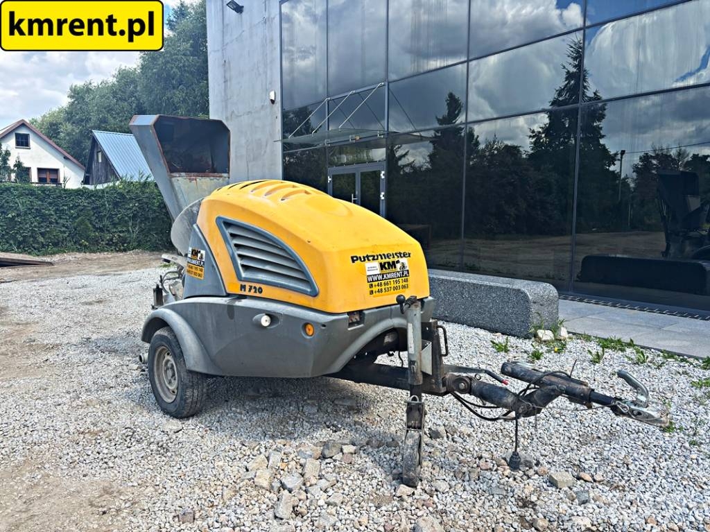 Putzmeister M 720 POMPA DO BETONU MIXOKRET 2015R Kravas mašīna- betona sūknis