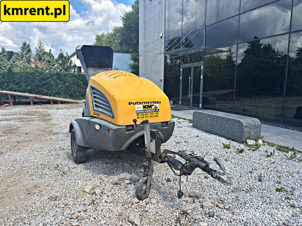 Putzmeister M 720 POMPA DO BETONU MIXOKRET 2015R Kravas mašīna- betona sūknis