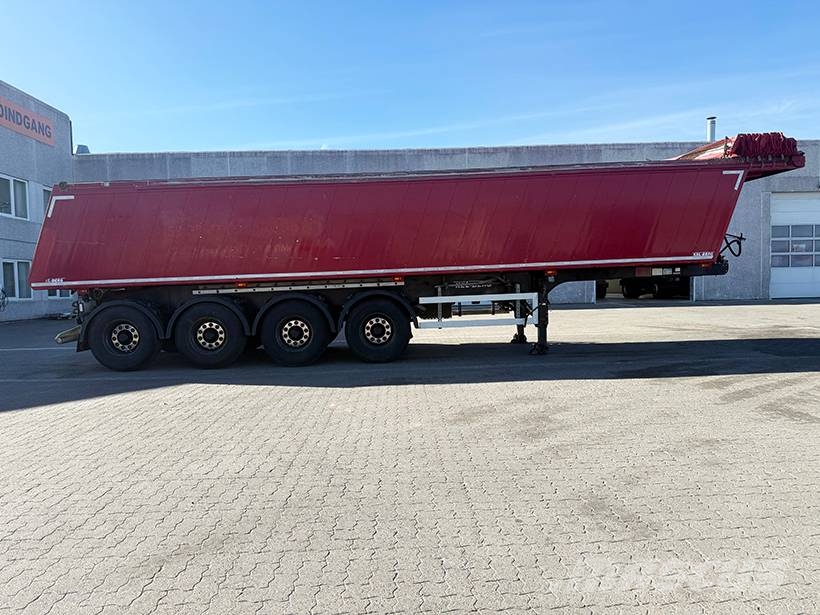 Kel-Berg 4 axle Tipper / Alukastenmulde Kipper 37m3 Semi-reboques basculantes