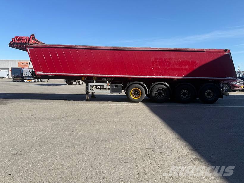 Kel-Berg 4 axle Tipper / Alukastenmulde Kipper 37m3 Semi-reboques basculantes
