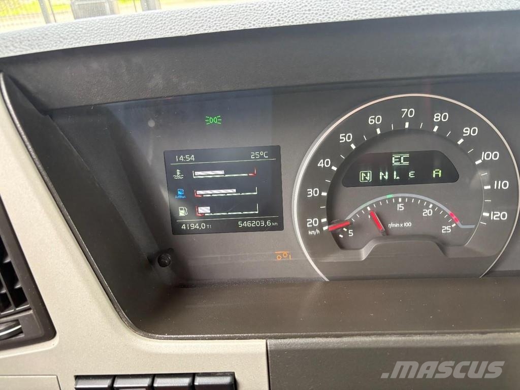 Volvo FM 420 + HMF 1643 Z2---2X EXT. + TIPPER + 2X STEER Visurgājēji celtņi