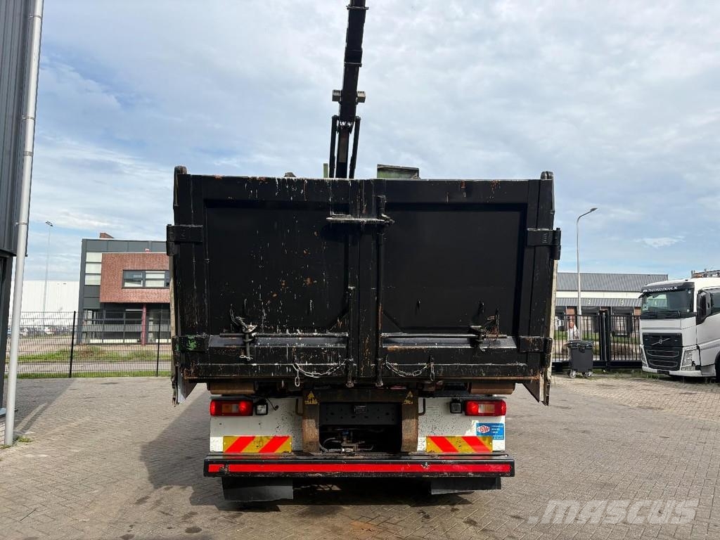 Volvo FM 420 + HMF 1643 Z2---2X EXT. + TIPPER + 2X STEER Żurawie szosowo-terenowe
