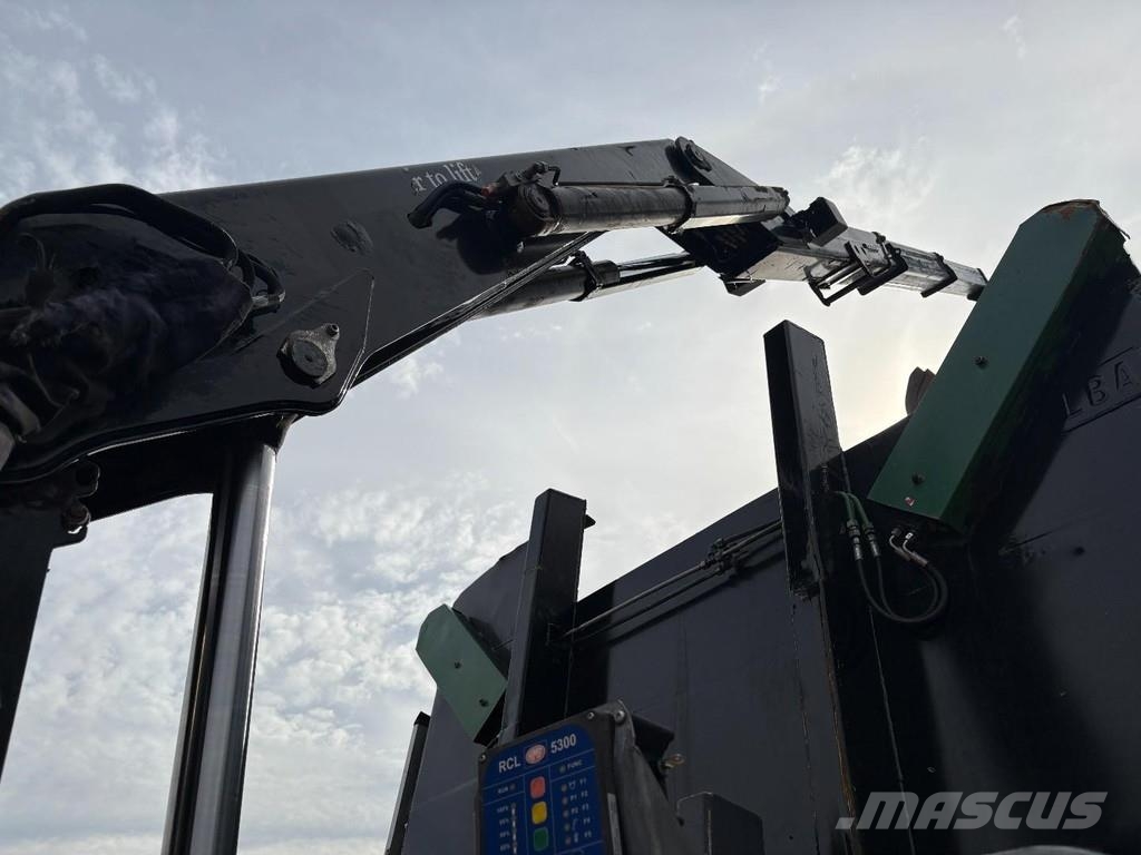 Volvo FM 420 + HMF 1643 Z2---2X EXT. + TIPPER + 2X STEER Visureigiai kranai