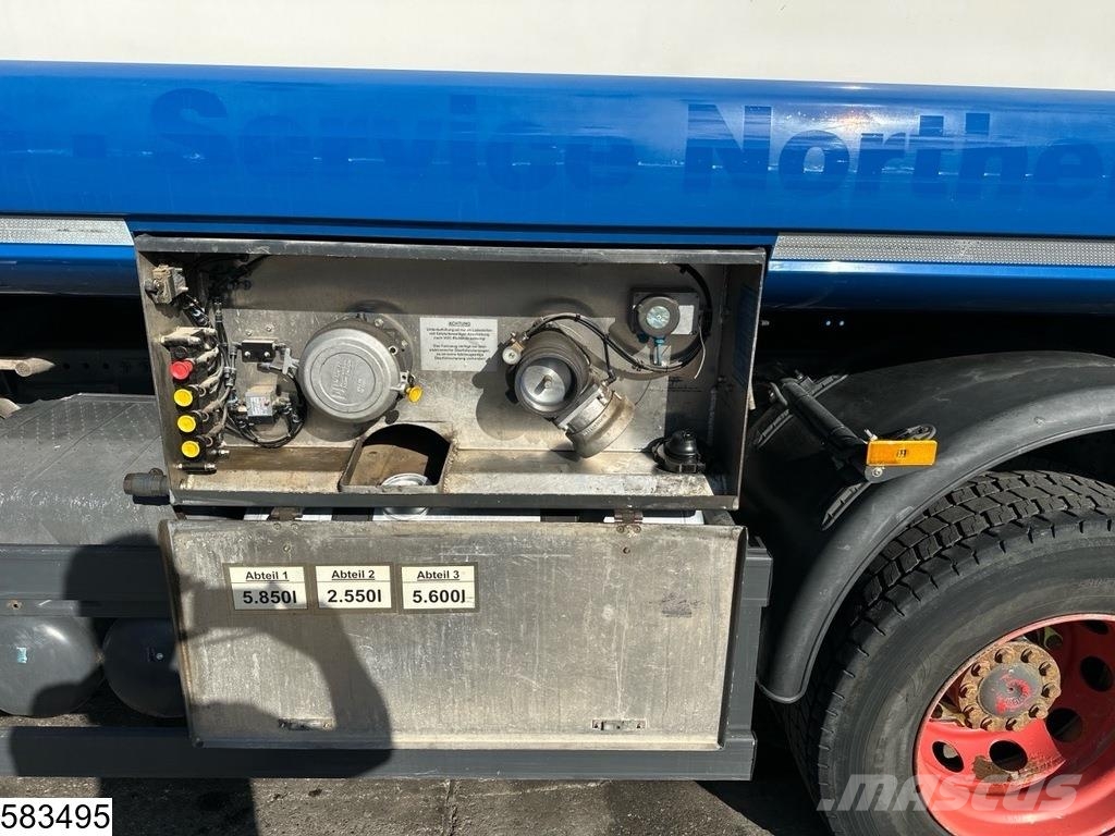 Mercedes-Benz Axor 1824 EURO 5, 3 Comp. 14.000 liter Tanker trucks