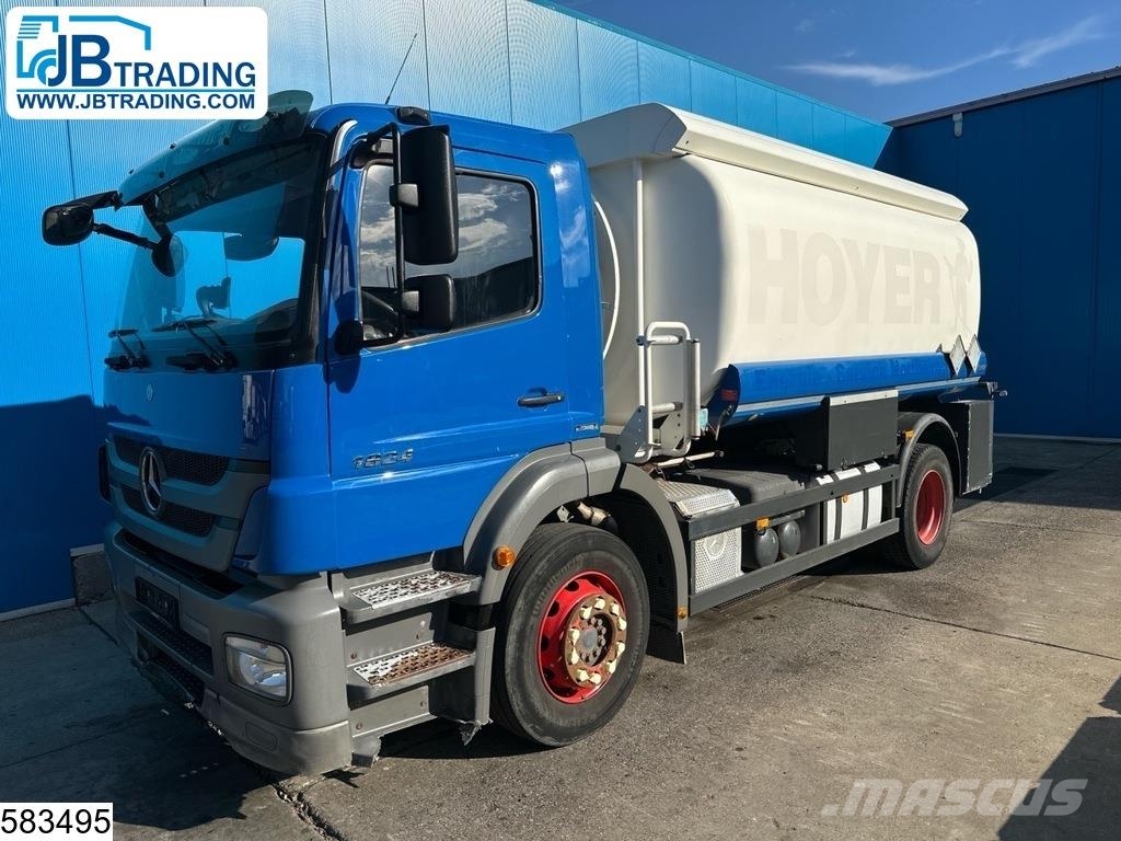 Mercedes-Benz Axor 1824 EURO 5, 3 Comp. 14.000 liter Tanker trucks