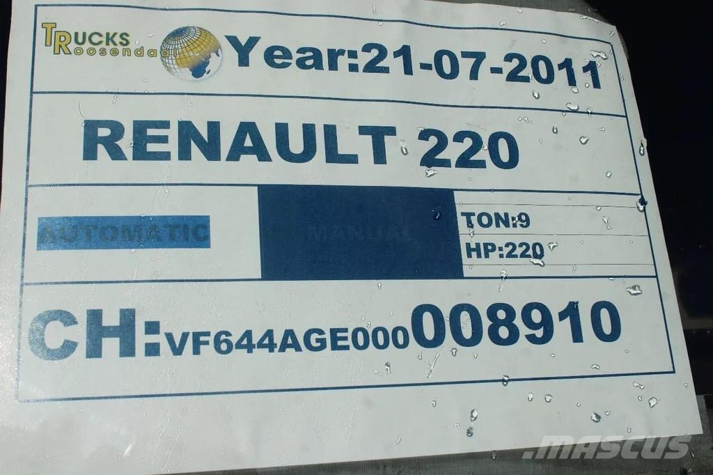 Renault Midlum 220 + 14METER + EURO 5 Plataformas sobre camión