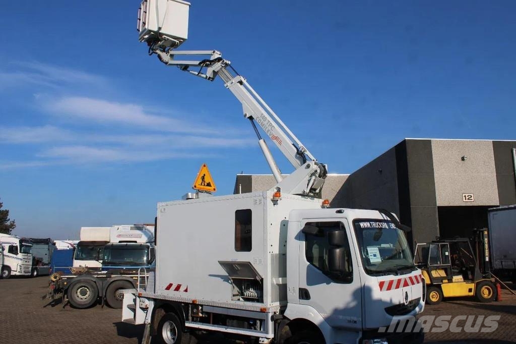 Renault Midlum 220 + 14METER + EURO 5 Plataformas sobre camión