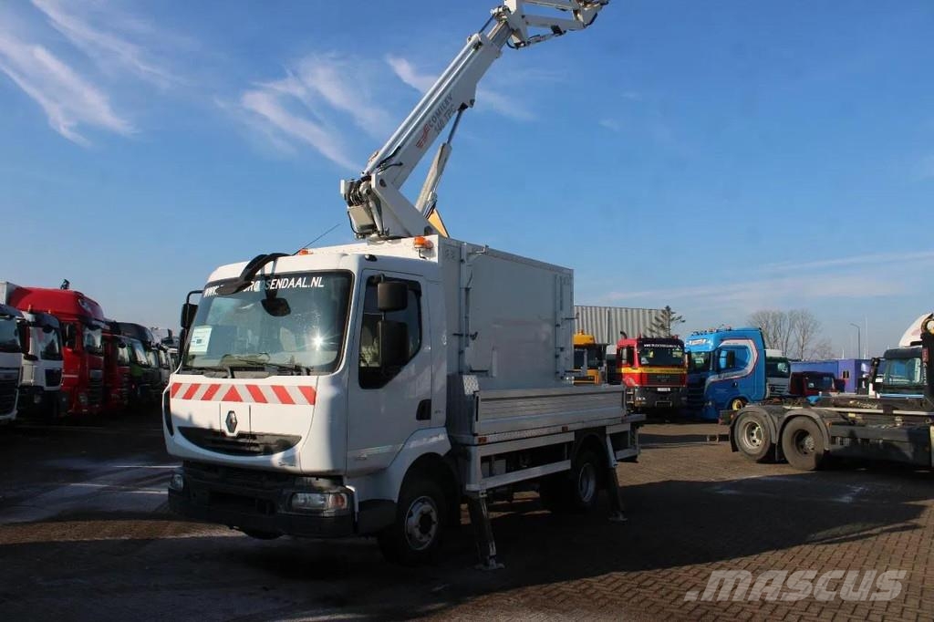 Renault Midlum 220 + 14METER + EURO 5 Plataformas sobre camión