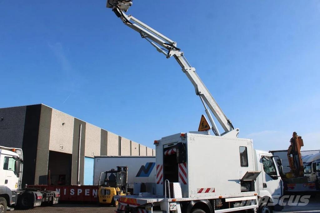 Renault Midlum 220 + 14METER + EURO 5 Plataformas sobre camión