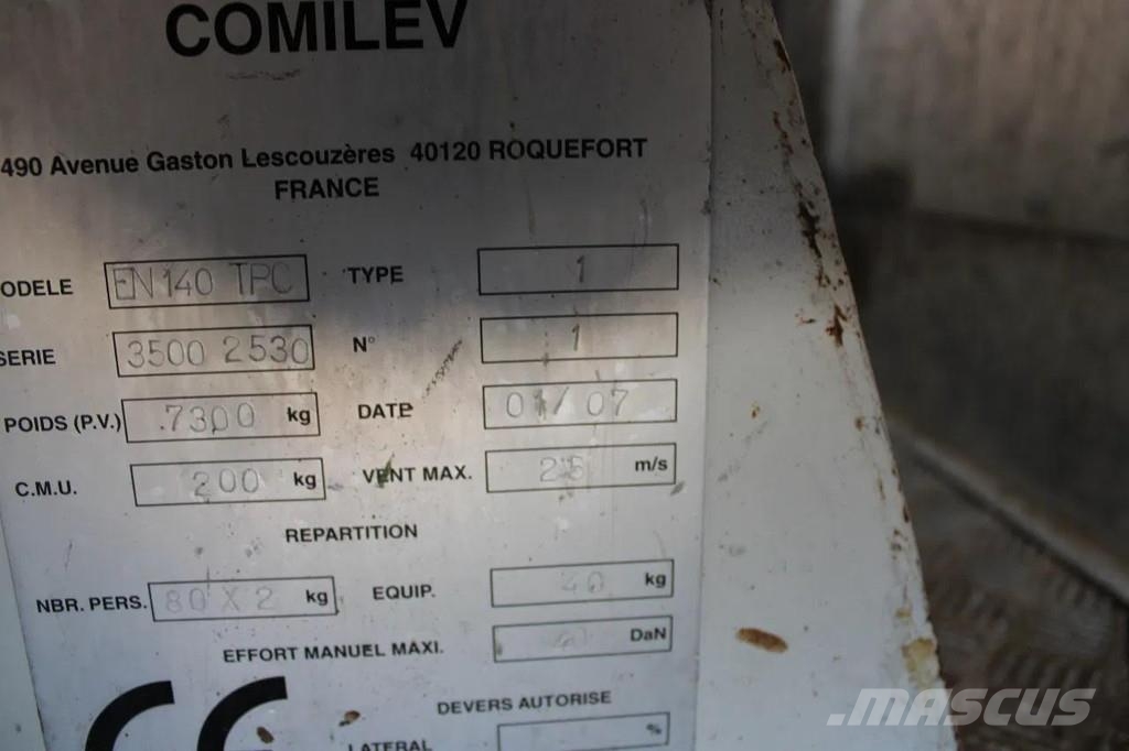 Renault Midlum 220 + 14METER + EURO 5 Plataformas sobre camión