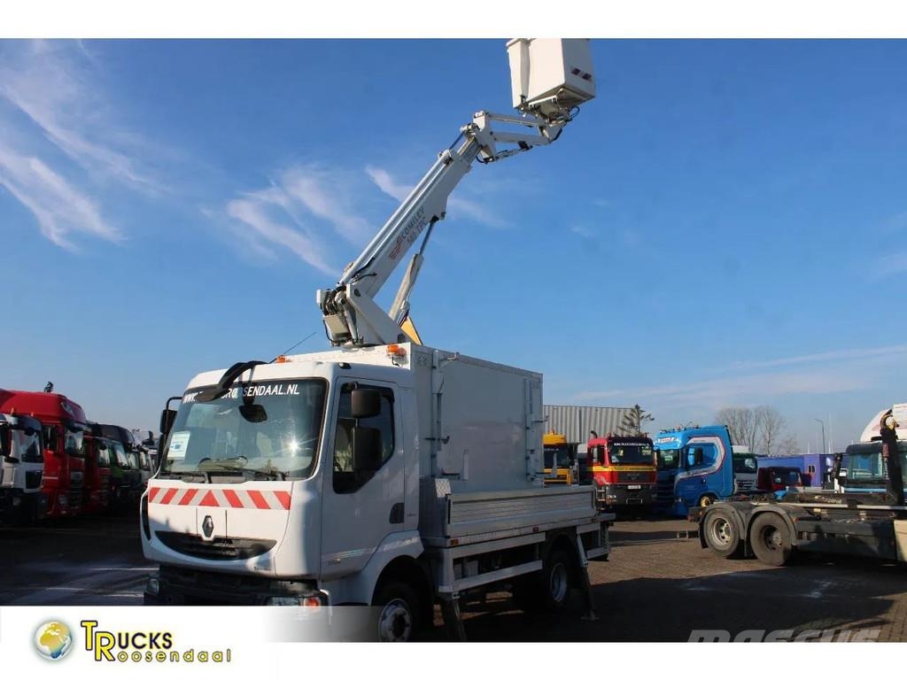 Renault Midlum 220 + 14METER + EURO 5 Plataformas sobre camión