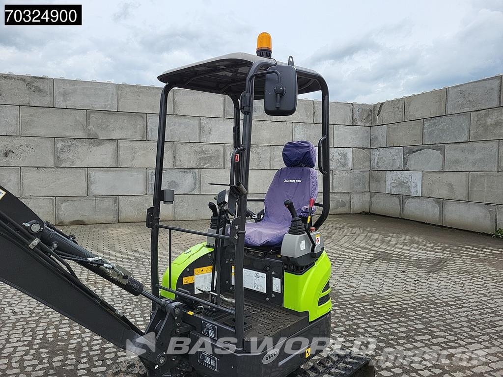 Zoomlion ZE18 GU KUBOTA ENGINE - PIN ON / 3 BUCKETS CE CERT Minigravere <7t