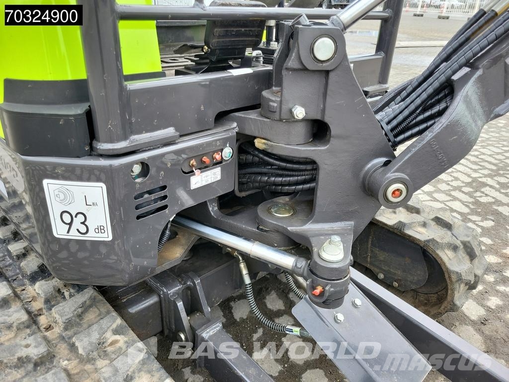 Zoomlion ZE18 GU KUBOTA ENGINE - PIN ON / 3 BUCKETS CE CERT Minigravere <7t