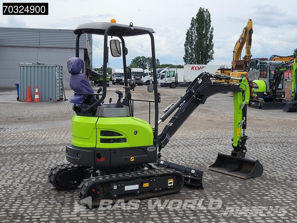 Zoomlion ZE18 GU KUBOTA ENGINE - PIN ON / 3 BUCKETS CE CERT Minigravere <7t
