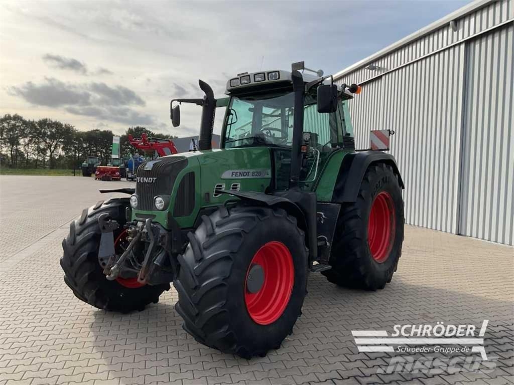Fendt 820 VARIO TMS Трактори