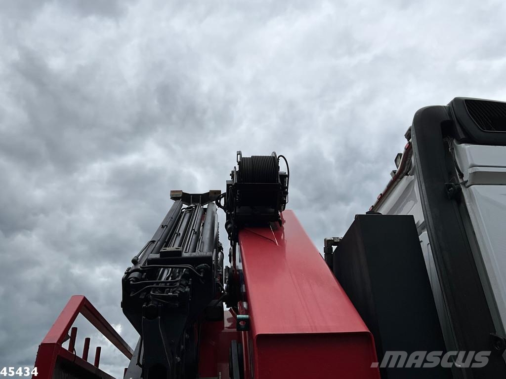 Mercedes-Benz Arocs 3251 8x4 Euro 6 Retarder HMF 85 Tonmeter laa 全路面起重機/吊車