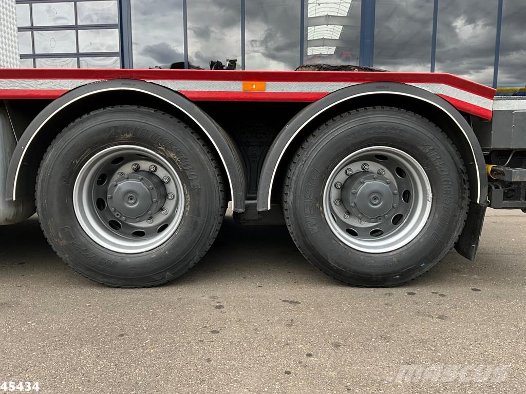 Mercedes-Benz Arocs 3251 8x4 Euro 6 Retarder HMF 85 Tonmeter laa 全路面起重機/吊車