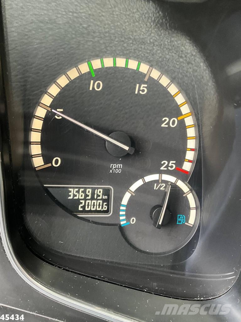 Mercedes-Benz Arocs 3251 8x4 Euro 6 Retarder HMF 85 Tonmeter laa 全路面起重機/吊車