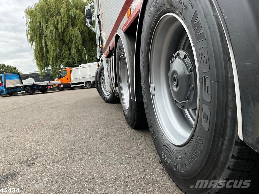 Mercedes-Benz Arocs 3251 8x4 Euro 6 Retarder HMF 85 Tonmeter laa 全路面起重機/吊車