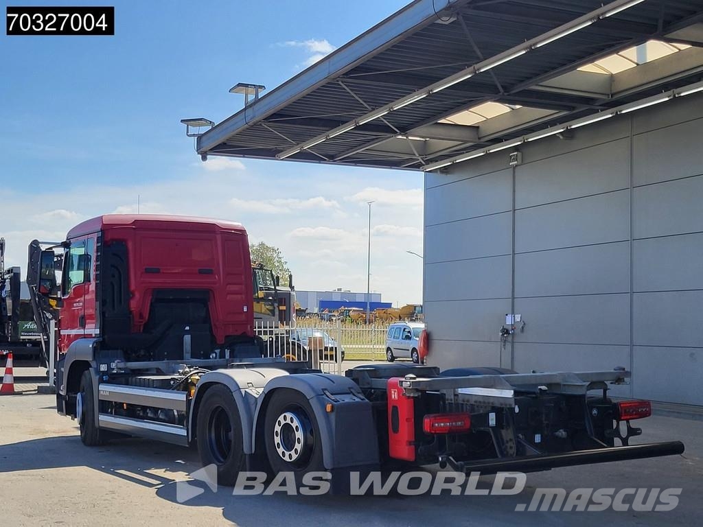 MAN TGS 26.360 6X2 ADR BDF Lift + Steering Axle Euro 6 شاحنات قابلة للفك
