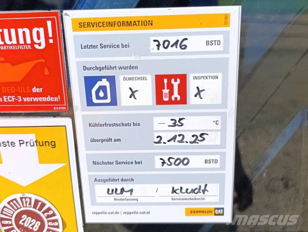 CAT 325 FL CR Lánctalpas kotrók