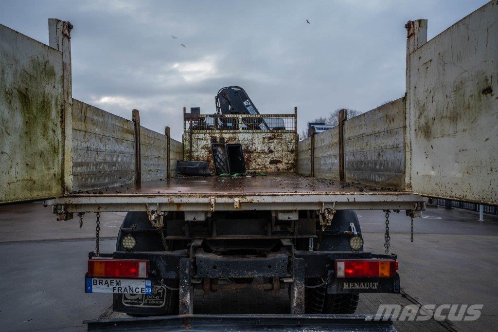 Renault PREMIUM 320+HIAB 112+2EXT Camiones bañeras basculantes o volquetes