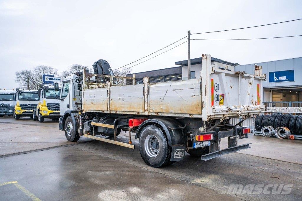 Renault PREMIUM 320+HIAB 112+2EXT Camiones bañeras basculantes o volquetes
