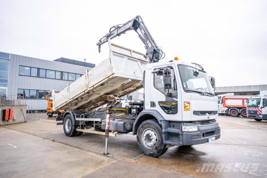 Renault PREMIUM 320+HIAB 112+2EXT Camiones bañeras basculantes o volquetes