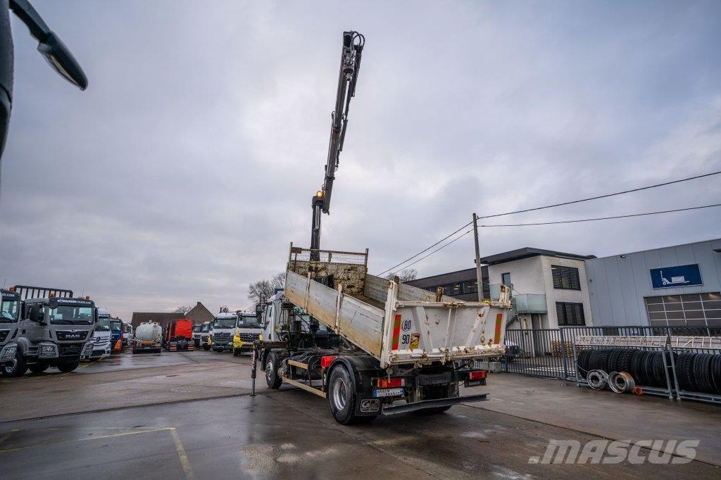 Renault PREMIUM 320+HIAB 112+2EXT Camiones bañeras basculantes o volquetes